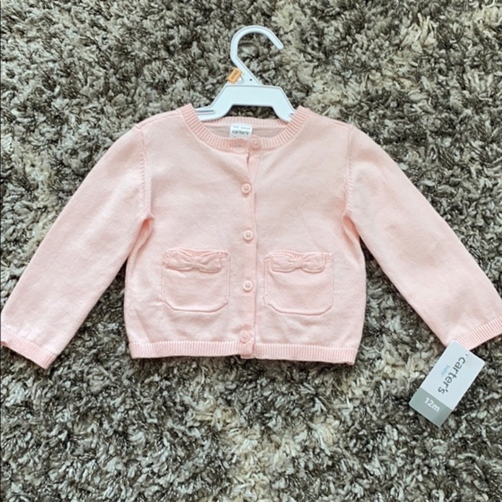 NWT baby pink sweater